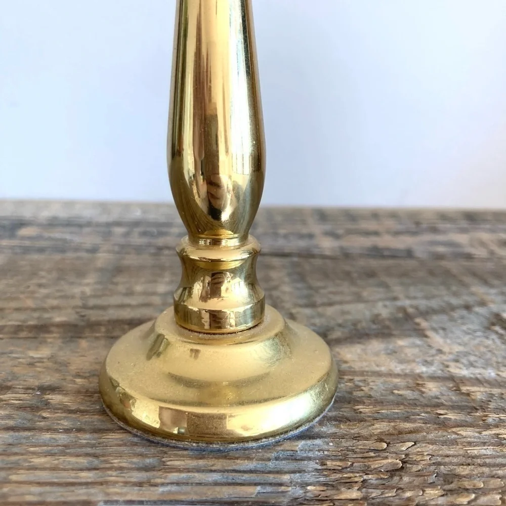 Brass candlestick